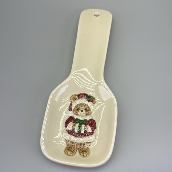 Vintage Otagiri Japan Teddy Bear Spoon Rest - Picture 2 of 7